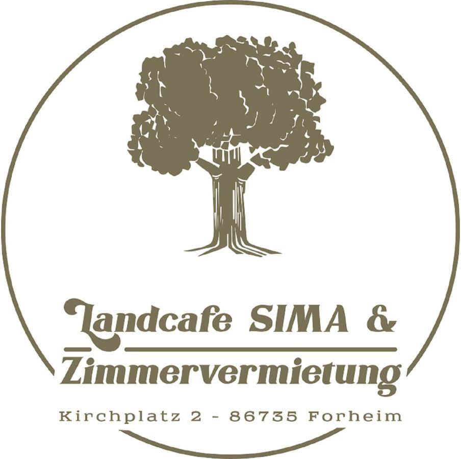 Landcafe Sima & Zimmervermietung Forheim Extérieur photo